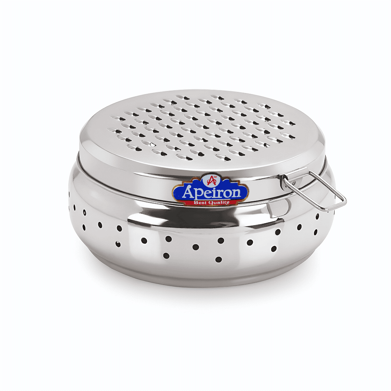 Apeiron Stainless Steel Grater With Container | Khamni Dabba Pack Of 1