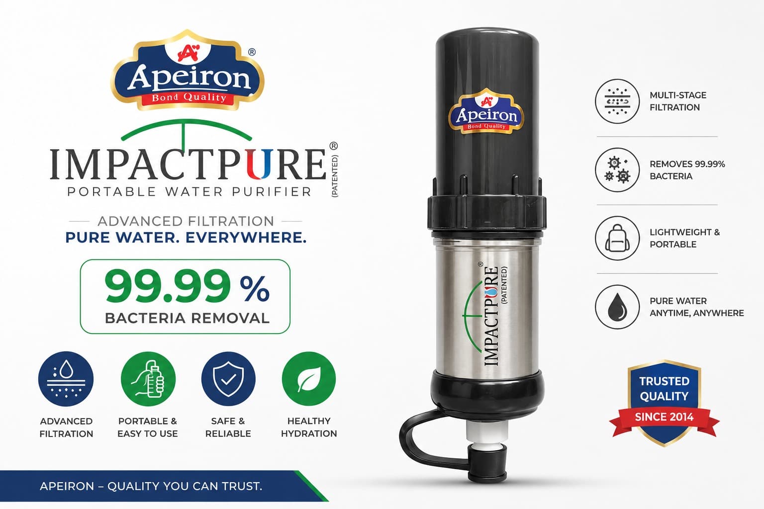Apeiron Impactpure Mobile Water Purifier