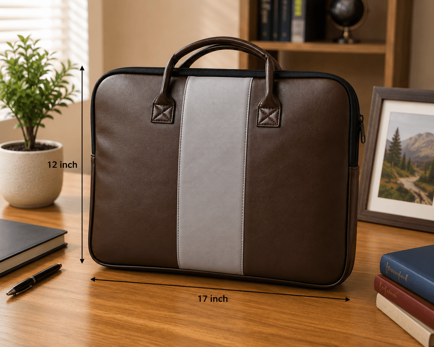 Laptop Bag Dark Brown