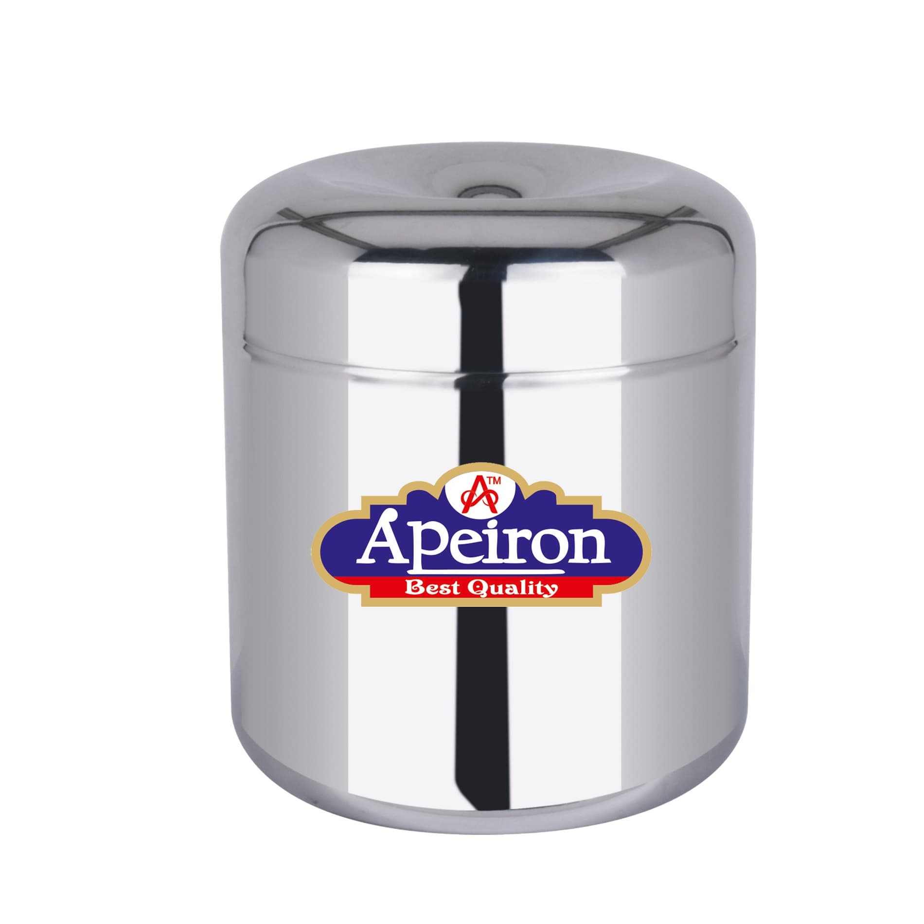 Apeiron Stainless Steel Canister No 7,8,9 Dabba use for multipurpose - 600 ml, 450 ml, 300 ml Steel Grocery Container